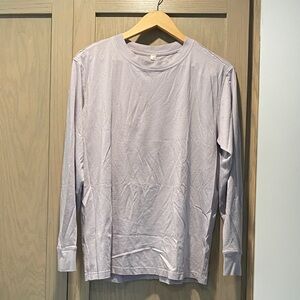 lululemon long sleeve relaxed fit crew size 8